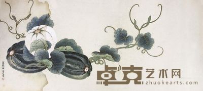 董石良瓜果 81×37cm