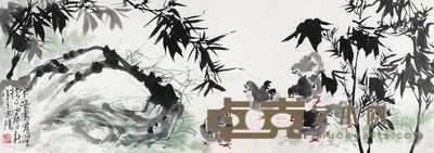 杨正新鸡 100×35cm