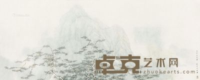 李强龙在水天碧 49×120cm