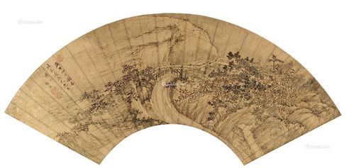 张经1540年作行旅图