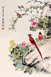 李赞周 花鸟