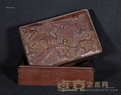 黄杨木首饰盒 长18cm