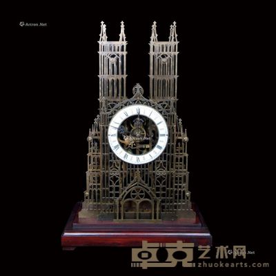 双子座钟 高58cm