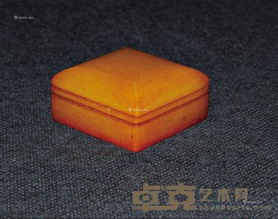 田黄印章 4×4cm