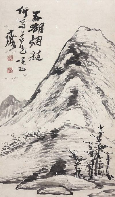 倪元璐 五湖烟艇
