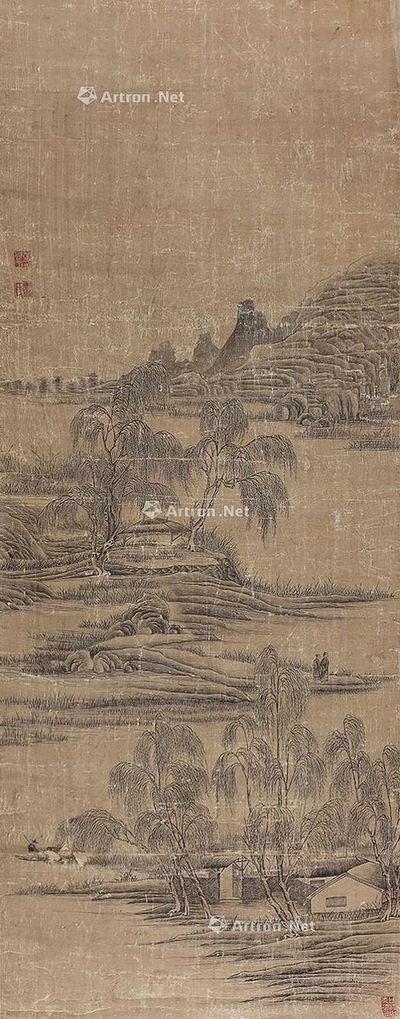 佚名 山水