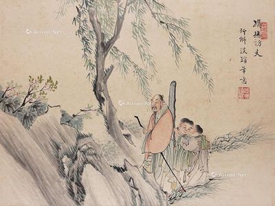 陆煜 携琴访友