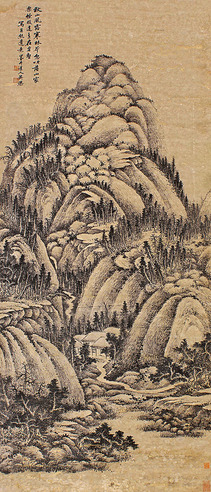 吴历 山水