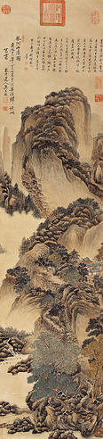 吴历 山水