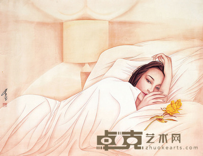 冯长江 人物 73×95