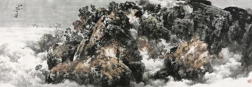 白云乡2004年作秋山云起