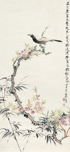 谢稚柳 花鸟