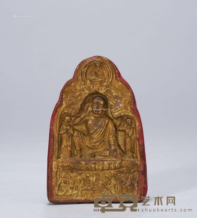18世纪 米拉日巴擦擦 高9cm