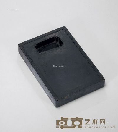 明 “亚”字池歙砚 长20cm；宽13.5cm；高2.8cm