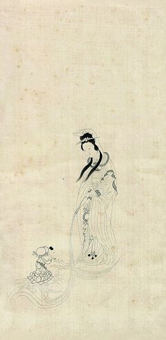 无款 观音