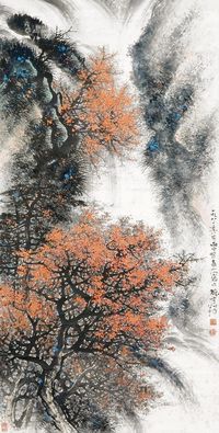 黎雄才 山水