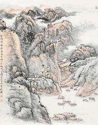 宋玉麟 山水