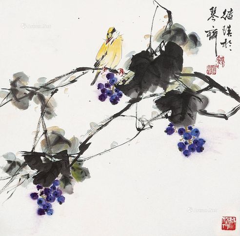 刘继瑛 葡萄鲜啼