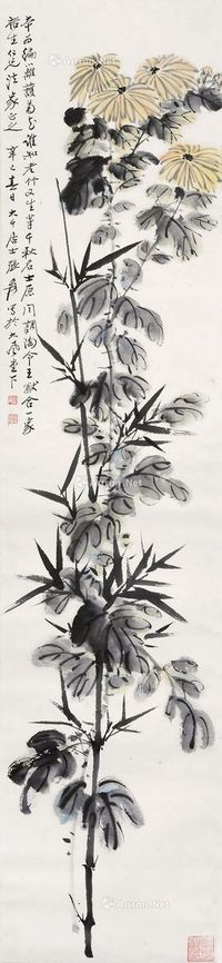 张大千 花卉