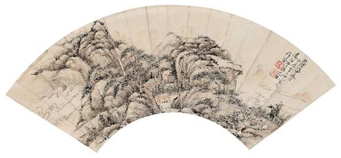 翟大坤 山水