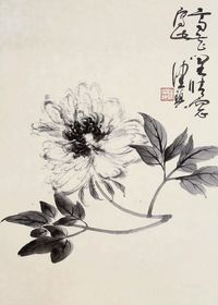 陈佩秋 花卉