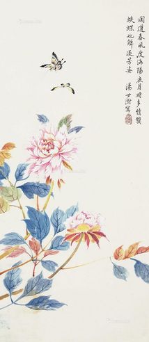 汤世澍 花卉