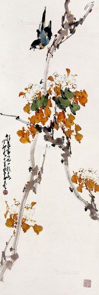 赵少昂 花鸟