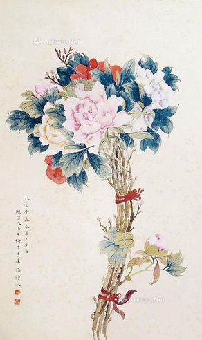 潘静淑 花卉