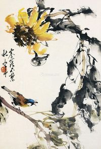 赵少昂 花鸟