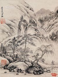 吴历 山水