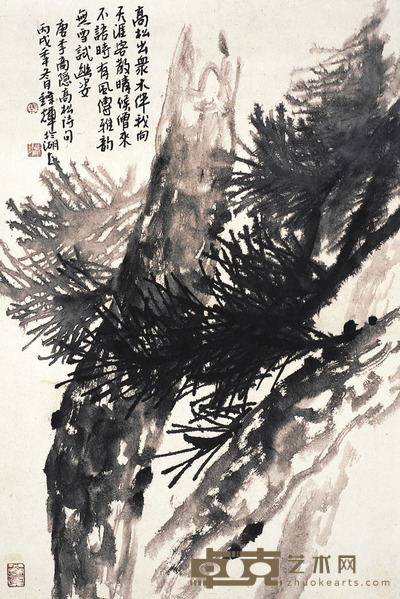 马锋辉 势走龙蛇 98×66cm