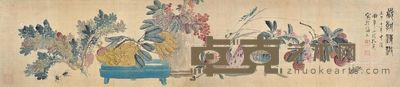 孔小瑜 清供花卉 107×24cm