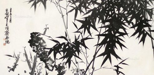 刘昌潮 竹石