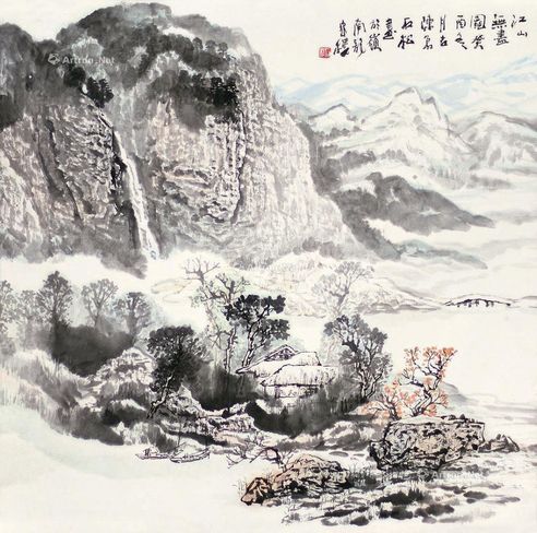 石松 江山无尽图