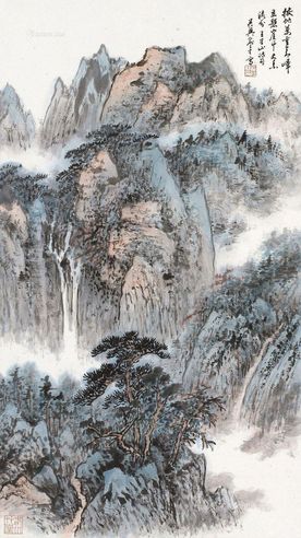 俞子才 王安石诗意图