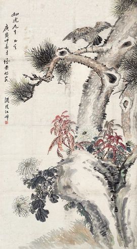 李培荣 松鹰图