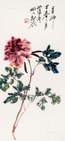 赵亭人 花卉