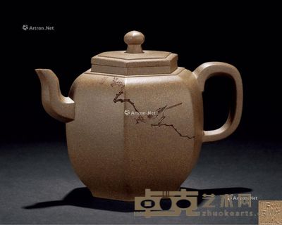 范列作 连连高灯壶 长12.9cm;高10.0cm
