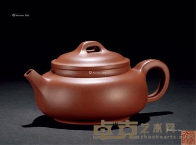 徐飞作 喻方壶 长12.3cm;高6.5cm