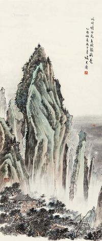 张君逸 山水