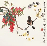 金梦石 花鸟