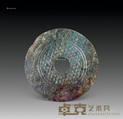 汉 青玉璧 (一件) 直径18.6cm