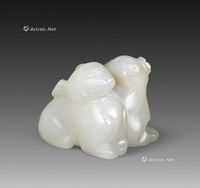 明 玉双欢 （一件）