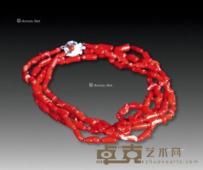 珊瑚项链 (一件) --