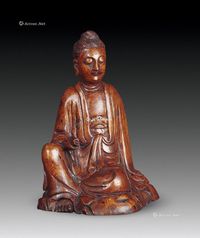黄杨木观音 （一件）