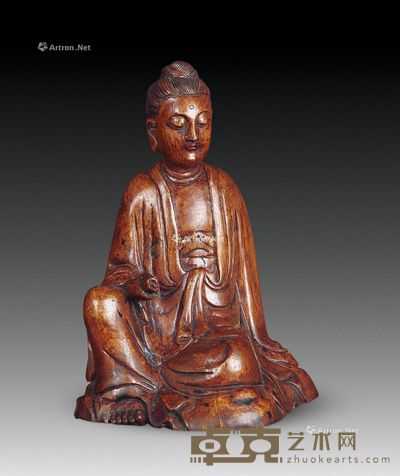 黄杨木观音 （一件） 高18cm