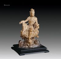 石雕 自在观音 （一件）