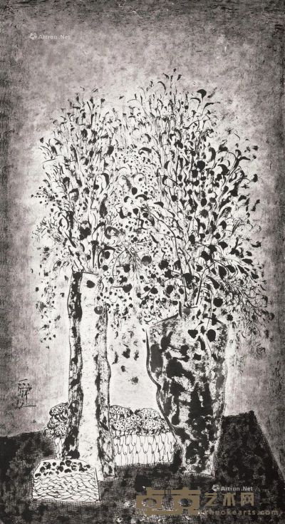 萧舜之 花语系列 126×68cm