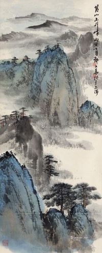 郁文华 山水