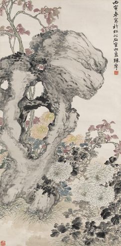 陈摩菊 石图